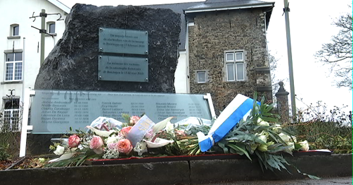 Buizingen La commémoration avant le procès Tele MB