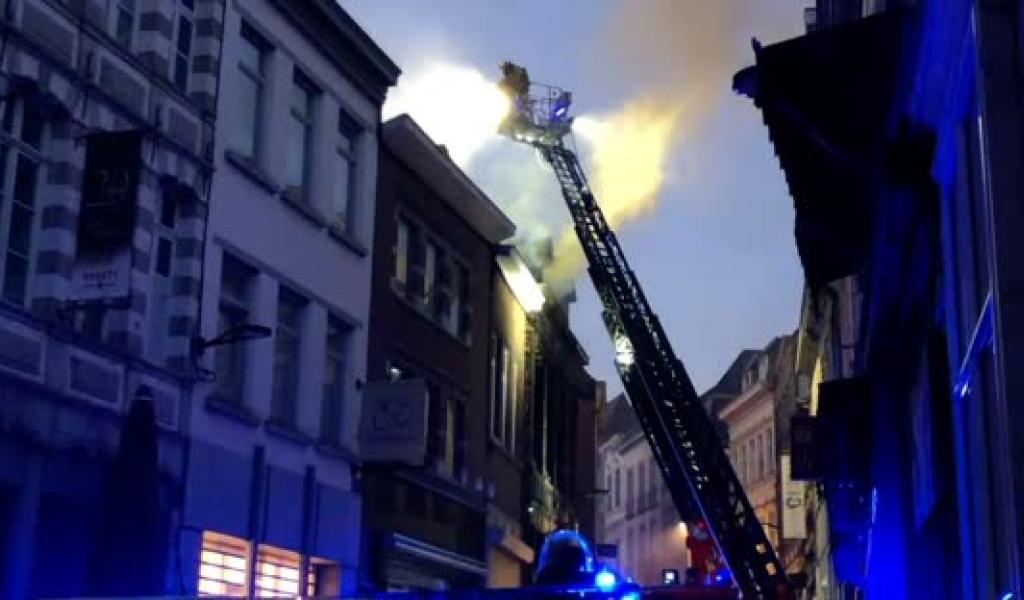 Incendie à la Rue de la Coupe à Mons: les dégâts sont importants !