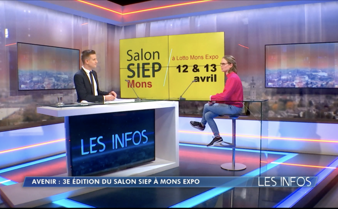 L'invité des infos : le salon SIEP s'installe à Mons Expo pendant 2 jours !