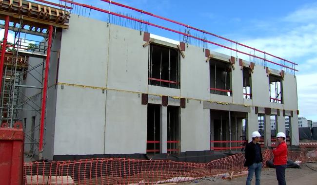 Mons - Découvrez le chantier de l'Ecole du Futur