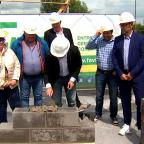 Centre sportif d'Hensies : la construction a débuté