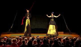 Le festival des écoles de cirque a transformé le centre culturel de Dour en piste aux étoiles