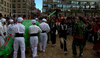 Louvain-la-Neuve - Dans les coulisses de la 39ème évocation du combat dit Lumeçon