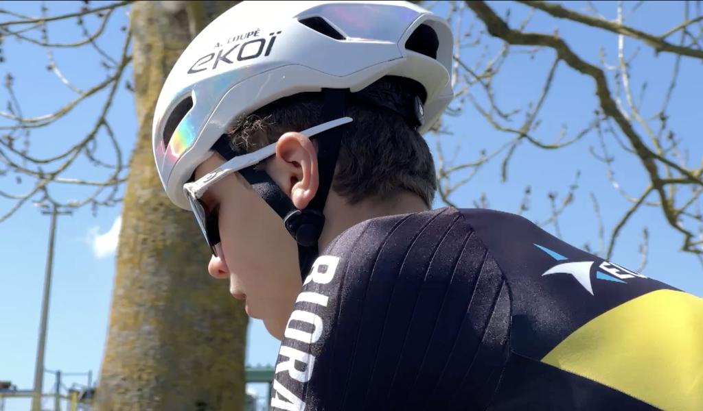 Aaron Coupé, l'étoile montante du cyclisme borain