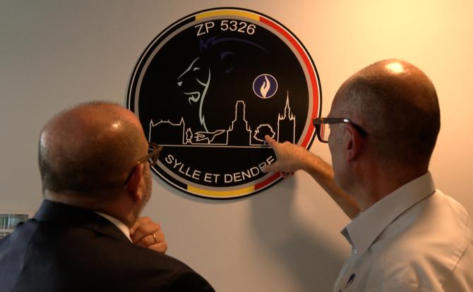 Le ministre de l'Intérieur Bernard Quintin en visite à la Zone de Police Sylle et Dendre