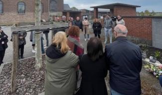 Harmignies : commémoration des victimes de l'amiante de Coverit lors de la journée mondiale de la santé au travail