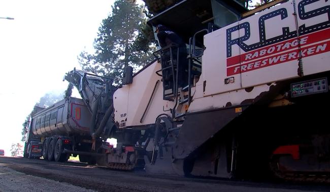 Quévy - La N 548 en travaux pour devenir communale