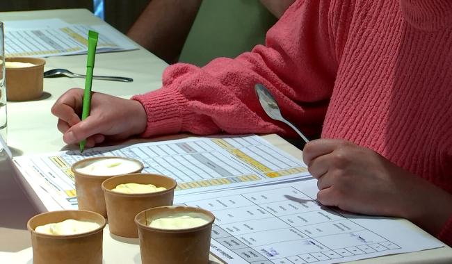 Saint-Ghislain : Concours de la meilleure glace fermière au lait de vache de Hainaut