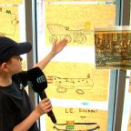Hyon : Les enfants de l'école communale d'Hyon imaginent le car d'or de demain