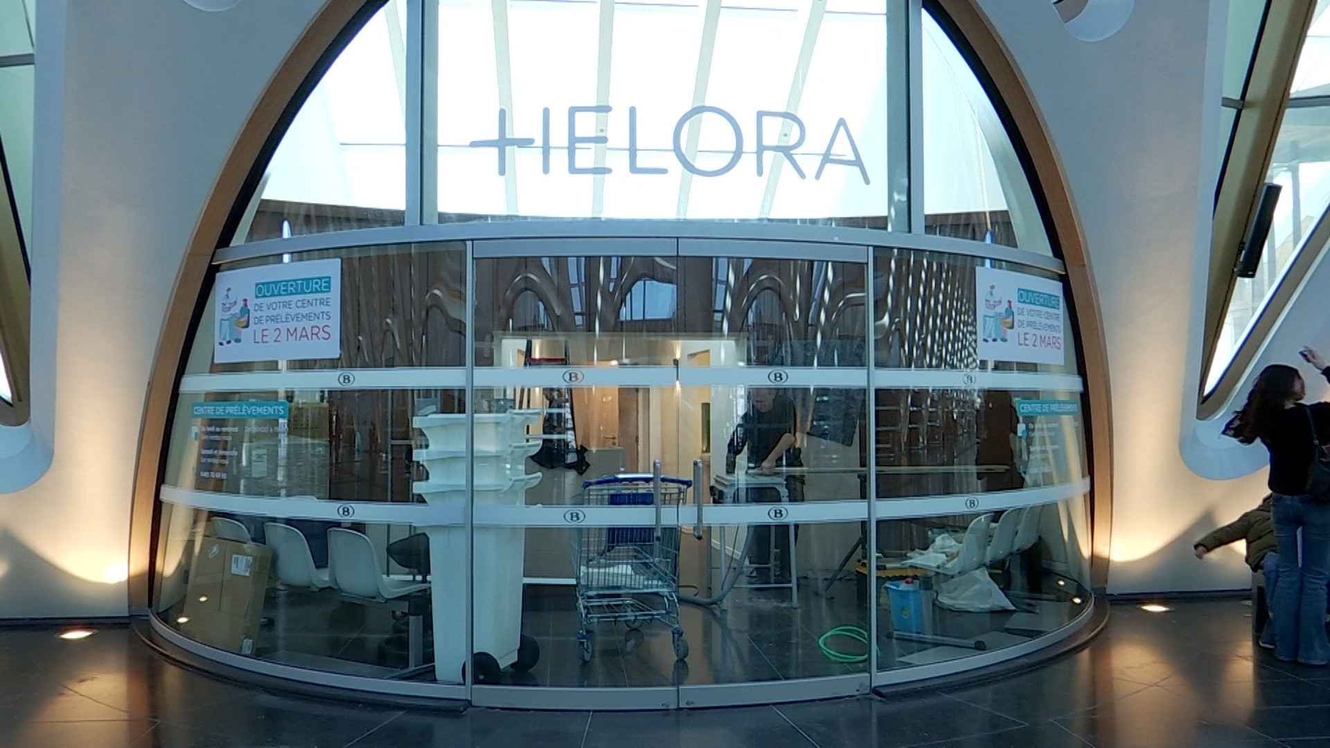 HELORA: la gare de Mons accueille un centre de prélèvements