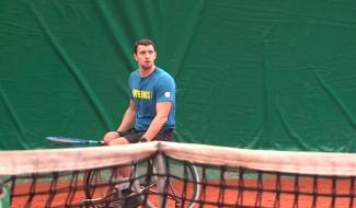 Joachim Gérard prépare Roland Garros... au TC Havré ! 