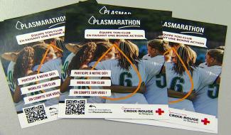 Plasmarathon : la nouvelle campagne de la Croix Rouge