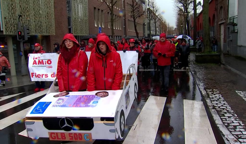 Mons - La CGSP manifeste