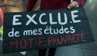 Hausse du minerval : les étudiants montois manifestent à Bruxelles