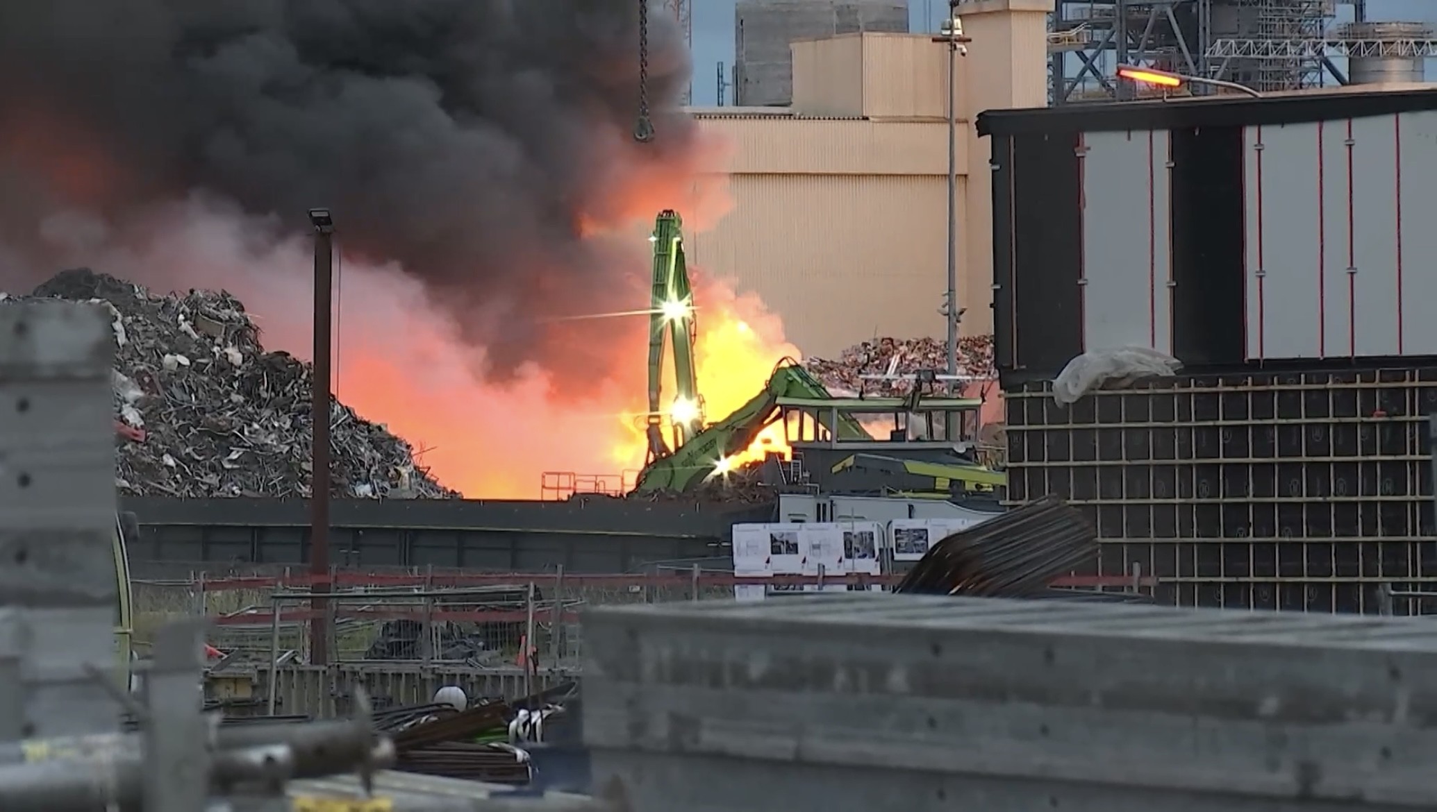 Cometsambre Obourg : l’incendie causé par une pile au lithium