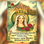 Voici l'affiche officielle de la Procession du Car d'Or 2026