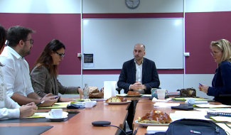 Frameries - Les premiers pas de Manu Disabato en tant que bourgmestre