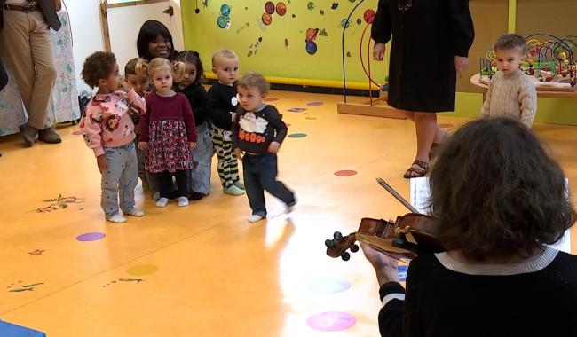 ORCW : De la musique classique en live dans les crèches de Colfontaine