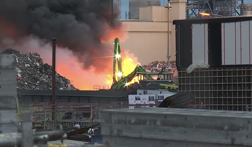 Cometsambre Obourg : l’incendie causé par une pile au lithium