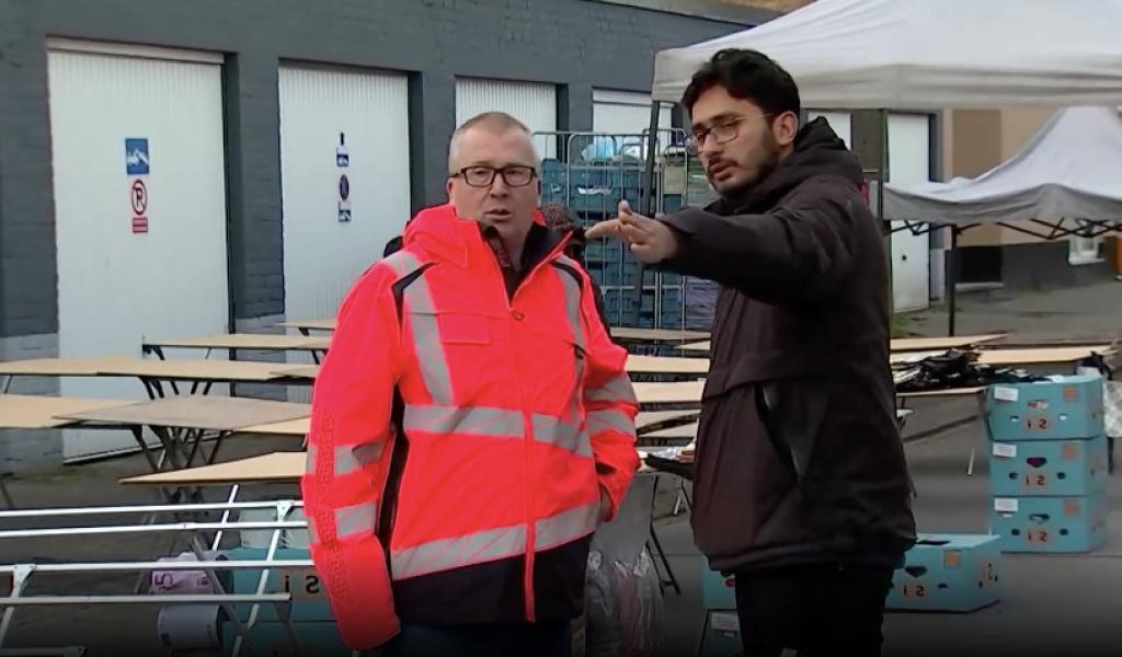 Quaregnon: le marché en mode Samyn