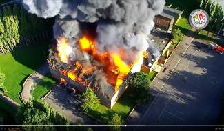 L'heure du bilan (et des questions) au lendemain de l'incendie du hall omnisports de Flénu