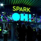 Frameries : SparkOH! illuminé pour Mons en Lumières