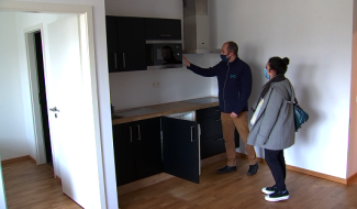 Les visites immobilières ont repris pratiquement normalement