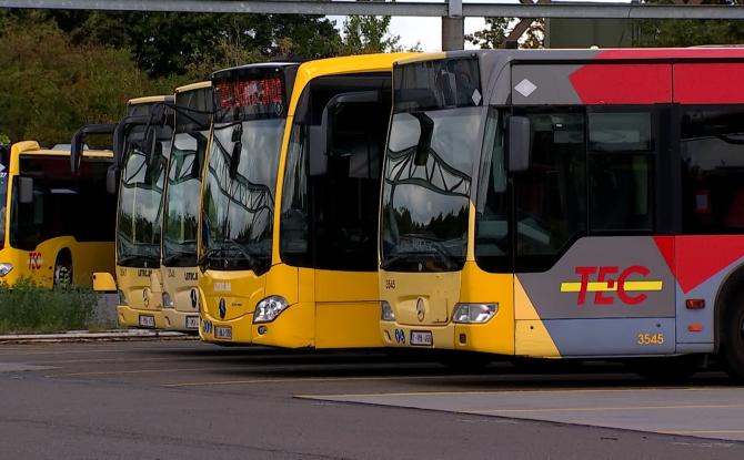 Agression d'un conducteur de bus : le TEC en grève à Mons et Eugies