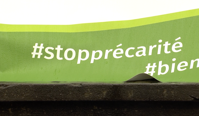 Mons : La CSC se mobilise pour plus de "bien être" !