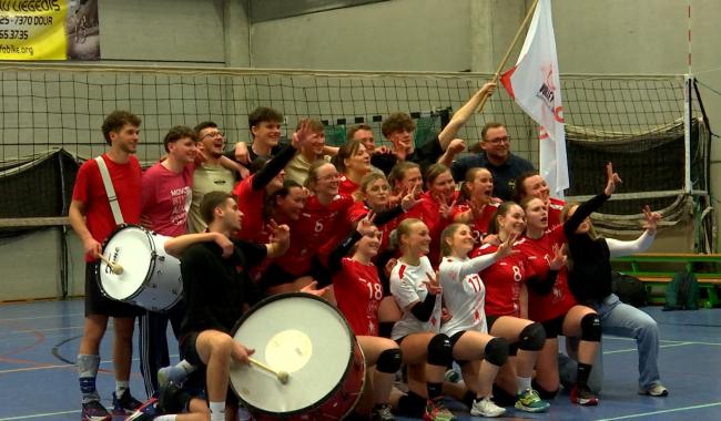 Volley : le VC Saint-Luc Mons en demi-finale de Coupe du Hainaut