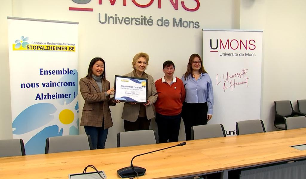 UMons - 300.000 euros pour la recherche contre Alzheimer