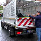 Opération "coup de propre" à la gare de mons
