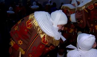 Lisa et Lilla, Gilles au Carnaval de Givry
