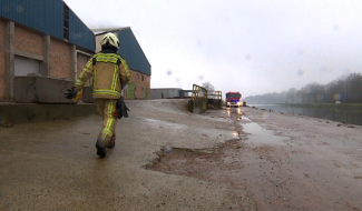 Ghlin - Incendie chez Recotri - Riverains inquiets