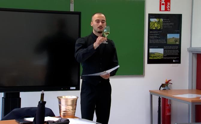Mons - Ils se préparent à un concours de sommelier