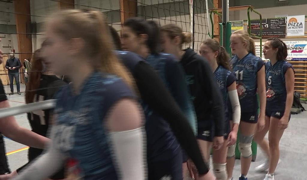 Du volley de haut niveau entre le VC Masnuy et la JS Baudour