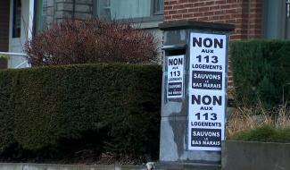 Hyon - Les riverains disent non aux 113 logements!