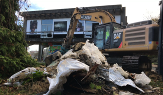 Le bar FUCaM démoli! 