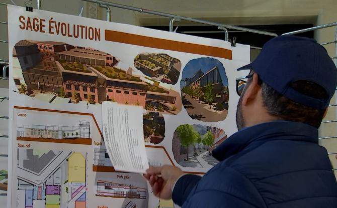 Les étudiants d'architecture de l'Umons dessinent les plans de leurs futurs bâtiments