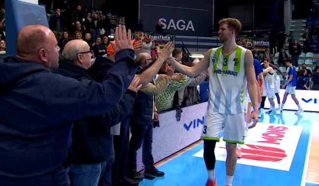 Basket (BNXT) : Mons-Hainaut s'impose après prolongations face à Rotterdam (82-78)