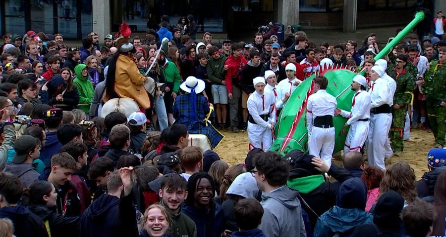 La 40e édition de l'évocation du combat dit Lumeçon de l'UCL