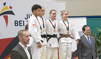 JUDO - Manon Lecharlier championne de Belgique en -57kg