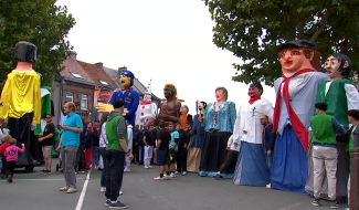 Ducasse de Nimy : une 59e édition qui rassemble différents géants de Belgique et même du nord de la France