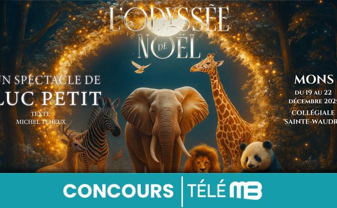 Gagnez des entrées pour le spectacle de Luc Petit : "L’Odyssée de Noël"
