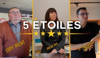 5 étoiles - Copy Print - Dream Bed - La folklorique Luperia