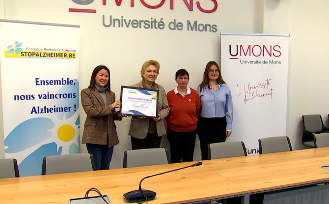 UMons - 300.000 euros pour la recherche contre Alzheimer