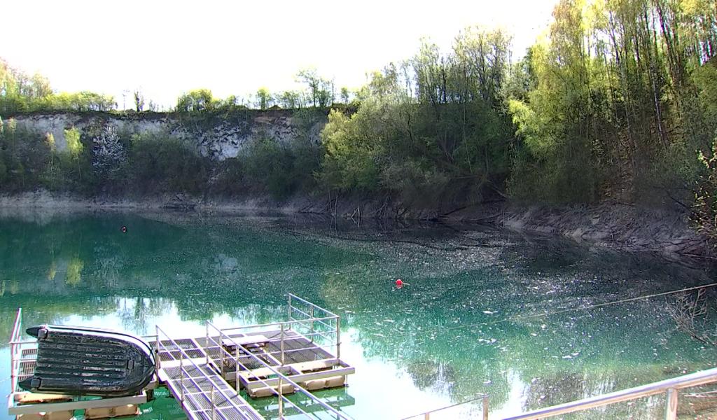 Elouges - Une promenade en haut de la carrière