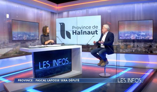 Province du Hainaut : Pascal Lafosse s'exprime sur la formation du collège provincial