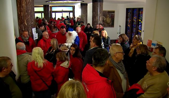La CGSP manifeste avant l'installation du nouveau conseil provincial