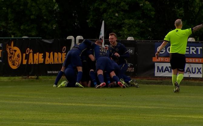 Foot (P1) : Jemappes élimine Gosselies après une superbe 2e mi-temps (3-1)